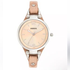 Fossil Georgia Leather Watch